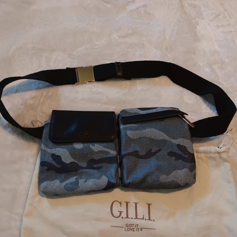 G.I.L.I. Camouflage Belt Bag for Men